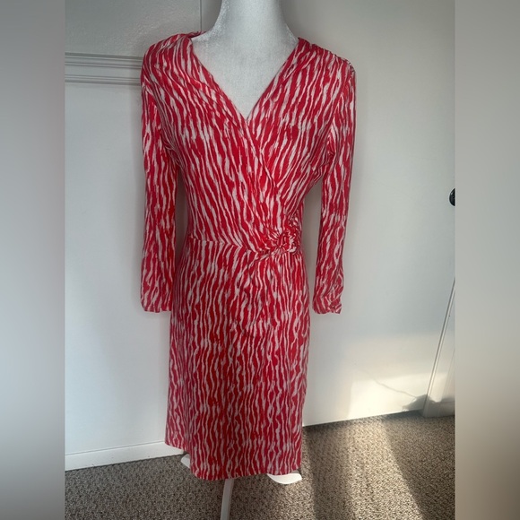 Pendleton  Long Sleeve V-Neck Sheath Dress size S - Picture 2 of 10